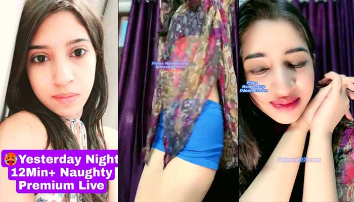 Famous-Insta-Model-Tanishka-Narang-Yesterday-Night-Exclusive-Naughty-Premium-Live