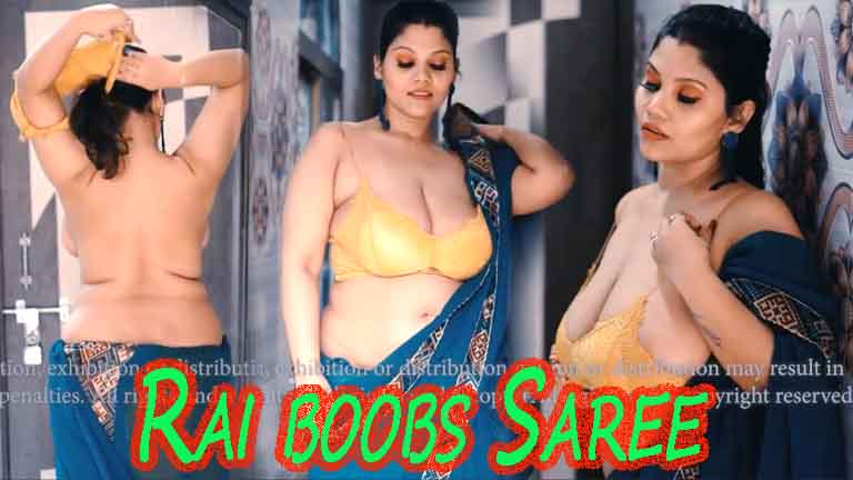 Rai-boobs-Saree-2022-Naari-Magazine